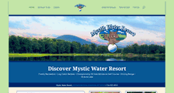 Desktop Screenshot of mysticwaterresort.com